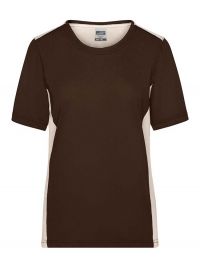 Arbeits T-Shirt Damen Braun